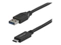 Miniatyrbild 5 av 5: StarTech.com 1 m USB till USB-C-kabel - M/M - USB-kabel - 24 pin USB-C (hane) till USB typ A (hane) - USB 3.1 - 1 m - svart - för P/N: DKM30CHDPD, DK