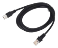 Miniatyrbild 4 av 5: Datalogic USB cable, straight, Type A, TPUW 2m black