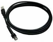 Datalogic USB cable, straight, Type A, TPUW 2m black