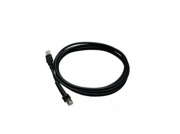 Datalogic USB cable, straight, Type A, TPUW 2m black
