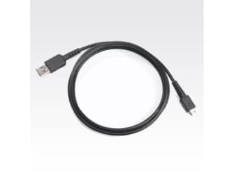 Zebra - USB-kaapeli - USB (han) til Micro-USB Type B (han) - Zebra MC2200, MC3300-G, MC3300x, MC3330XR, MC3330XR, MC3390xR, TC52-HC, TC57x, TC8300, M