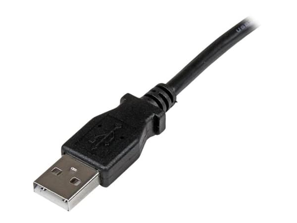 StarTech.com 2m USB 2.0 A - B USB-kablar USB A USB B Svart