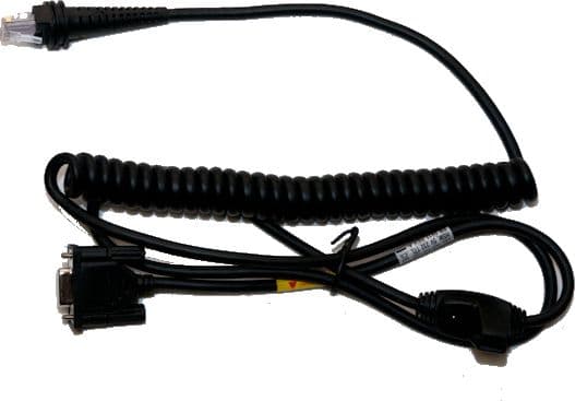 Honeywell - Seriell kabel - DB-9 (hann) - 3 m - rullet sammen - svart - for Honeywell Xenon 1900
