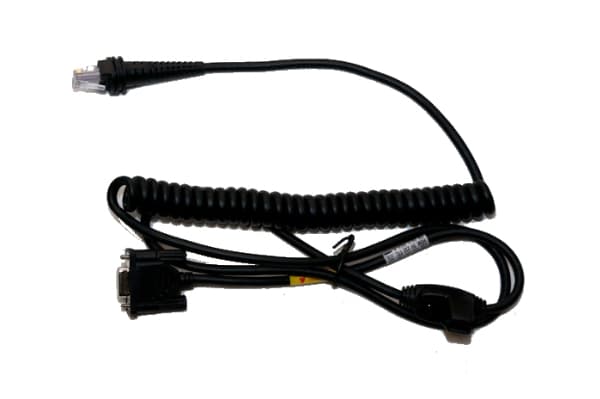 Honeywell - Seriell kabel - DB-9 (hann) - 3 m - rullet sammen - svart - for Honeywell Xenon 1900