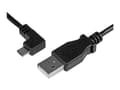 Miniatyrbild 3 av 5: StarTech.com USBAUB2MLA USB-kablar 2 m USB 2.0 USB A Micro-USB B Svart