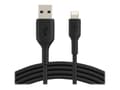 Miniatyrbild 4 av 5: Belkin BoostCharge - Lightning-kabel - Lightning hane till USB hane - 3 m - svart