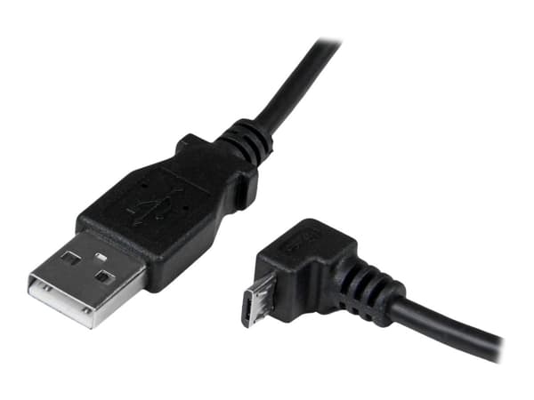 StarTech.com USBAUB2MD USB-kaapeli 2 m USB 2.0 USB A Micro-USB B Musta
