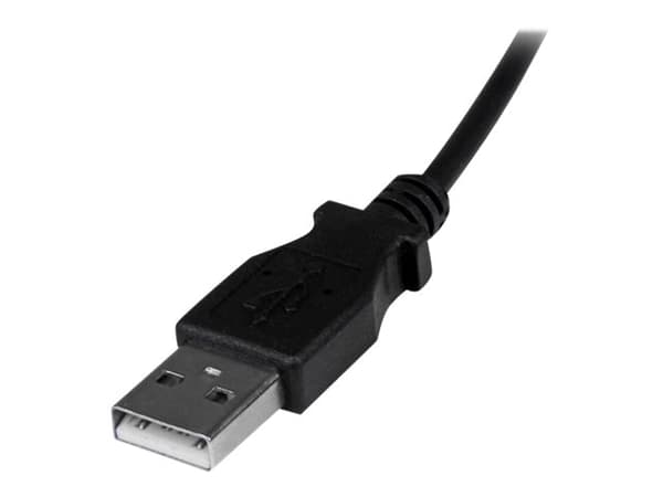 StarTech.com USBAUB2MD USB-kaapeli 2 m USB 2.0 USB A Micro-USB B Musta