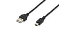 Miniatyrbild 4 av 5: ASSMANN Basic - USB-kabel - mini-USB typ B (hane) till USB (hane) - USB 2.0 - 1.8 m - formpressad - svart