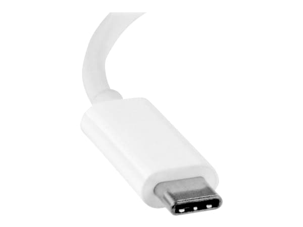 StarTech.com USB-C- till DVI-adapter - vit