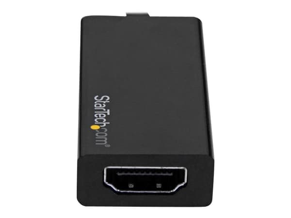 StarTech.com USB-C to HDMI Adapter - USB Type-C to HDMI Converter - 4K 60Hz - Extern videoadapter - USB-C - HDMI - svart - för P/N: TB3DK2DPM2, TB3DO Svart