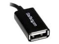 Miniatyrbilde 3 av 5: StarTech.com UUSBOTGRA USB-kabel 0,127 m USB 2.0 Micro-USB B USB A Sort