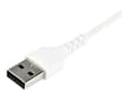Miniatyrbilde 5 av 5: StarTech.com RUSB2AC2MW USB-kabel 2 m USB 2.0 USB A USB C Hvit