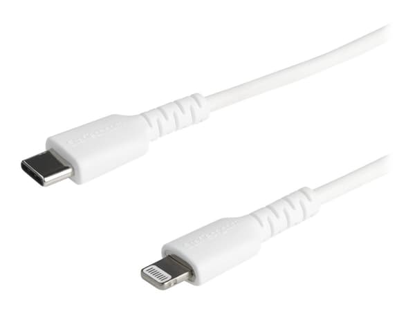 StarTech.com RUSBCLTMM2MW, Valkoinen, USB C, Lightning, 2 m, Uros, Uros