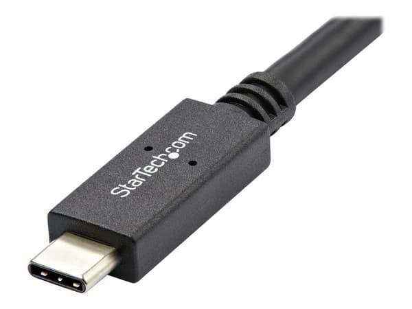 StarTech.com USB31C5C1M USB-kabel 1 m USB 3.2 Gen 2 (3.1 Gen 2) USB C Sort