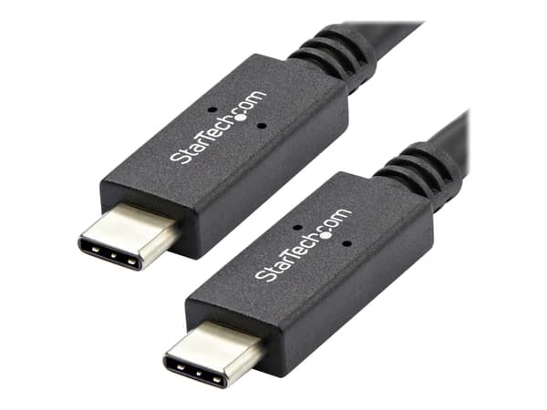 StarTech.com USB31C5C1M USB-kabel 1 m USB 3.2 Gen 2 (3.1 Gen 2) USB C Sort