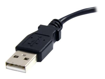 StarTech.com 6in Micro USB Cable - A to Micro B - USB to Micro B - USB 2.0 A Male to USB 2.0 Micro-B Male - 6-inches - Black (UUSBHAUB6IN) - USB-kabe