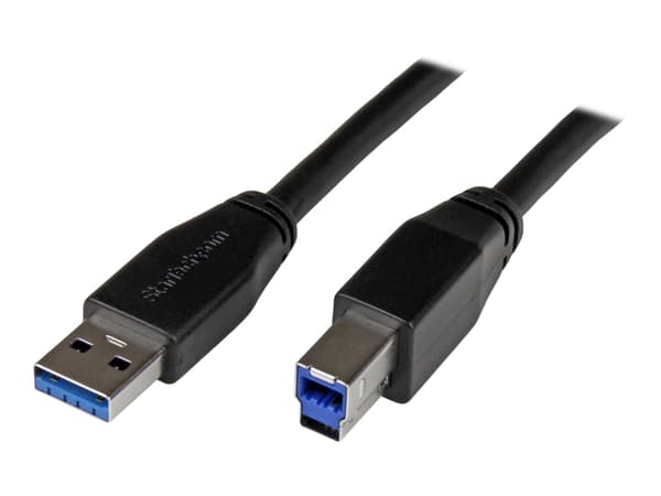 StarTech.com 1 m SuperSpeed USB 3.0-kabel A till B – M/M