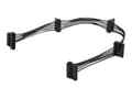 Pikkukuva 3 / 5: StarTech.com 15,7 tuuman (400 mm) SATA-virranjakajajakaja - M/F - 4x Serial ATA -virtakaapelin jakaja (PYO4SATA) - Strøm-jakaja - SATA strøm (han) ti