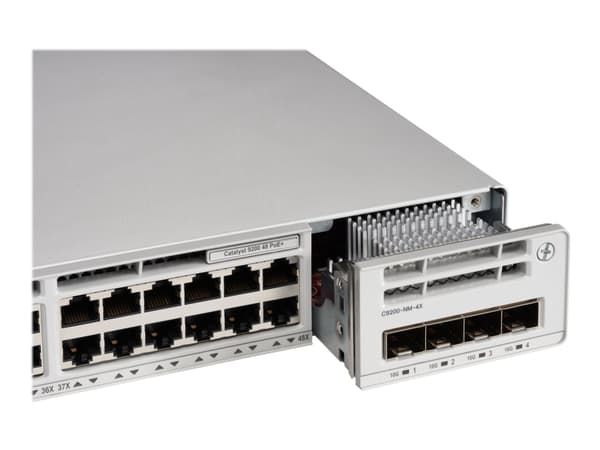 Cisco Catalyst C9200, Hallittu, L3, Gigabit Ethernet (10/100/1000), Täysin kaksipuolinen