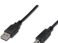 Miniatyrbild 4 av 5: ASSMANN - USB-kabel - USB (hane) till USB typ B (hane) - USB 2.0 - 1.8 m - formpressad - svart