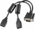Miniatyrbilde 4 av 5: Honeywell - USB / seriell-kabel - USB (hann) til 15 pin D-Sub (DB-15) (hann) - 25.4 cm - for Thor VM3