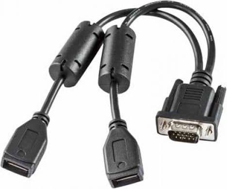 Honeywell - USB / seriell-kabel - USB (hann) til 15 pin D-Sub (DB-15) (hann) - 25.4 cm - for Thor VM3