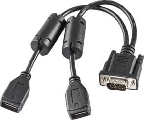 Honeywell - USB / seriell-kabel - USB (hann) til 15 pin D-Sub (DB-15) (hann) - 25.4 cm - for Thor VM3
