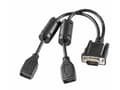 Miniatyrbilde 2 av 5: Honeywell - USB / seriell-kabel - USB (hann) til 15 pin D-Sub (DB-15) (hann) - 25.4 cm - for Thor VM3