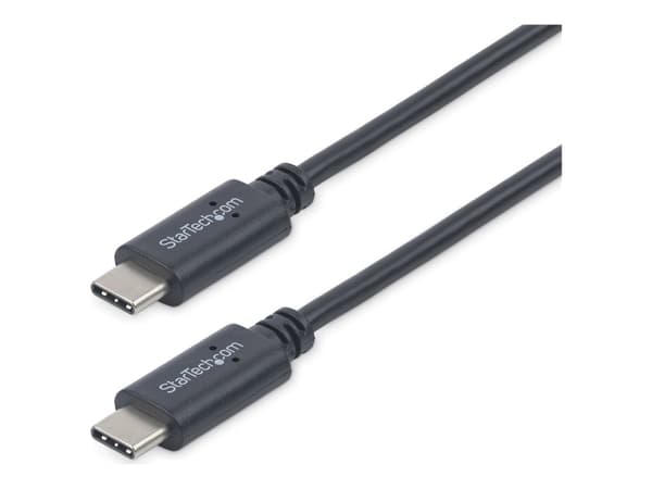 StarTech.com 1m / 3.3ft USB C to USB C Cable - USB 2.0 Type C Cable - M/M - USB-IF Certified - USB C Charging Cable - USB 2.0 (USB2CC1M) - USB-kabel