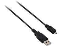 V7 - USB-kabel - USB (hane) till mikro-USB typ B (hane) - 1 m - svart