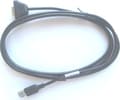 Miniatyrbild 3 av 4: Zebra - USB / seriell kabel - DB-9 (hona) till USB (hane) - 1.83 m - för Zebra DS457, DS457DL, DS457-DP, DS457-HD, DS457-SR