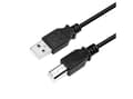 Miniatyrbild 4 av 5: LogiLink CU0007B, 2 m, USB A, USB B, USB 2.0, 0,48 Gbit/s, Svart