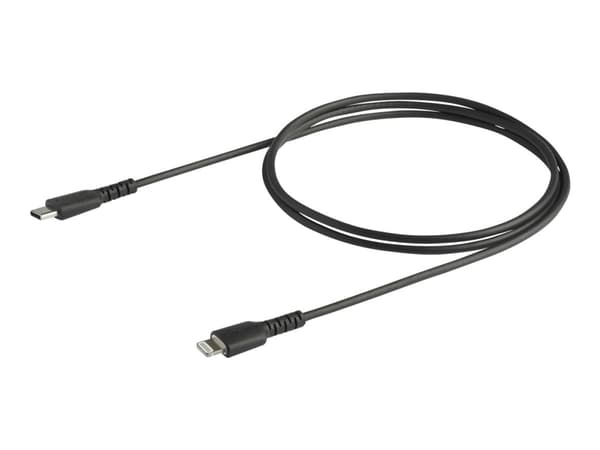 StarTech.com RUSBCLTMM1MB, Musta, USB C, Lightning, 1 m, Uros, Uros