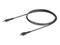 Pikkukuva 1 / 5: StarTech.com RUSBCLTMM1MB, Musta, USB C, Lightning, 1 m, Uros, Uros