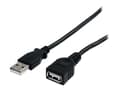 Miniatyrbild 4 av 5: StarTech.com 3 m svart USB 2.0-förlängningskabel A till A – M/F