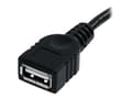 Miniatyrbild 5 av 5: StarTech.com 3 m svart USB 2.0-förlängningskabel A till A – M/F