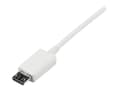 Miniatyrbilde 5 av 5: StarTech.com 0.5m USB 2.0 A/Micro-B m/m USB-kabel 0,5 m USB A Micro-USB B Hvit
