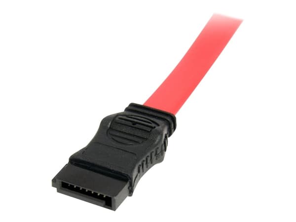 StarTech.com 12in Slimline SATA to SATA with LP4 Power Cable Adapter (SLSATAF12) - SATA-kabel - Serial ATA 150/300/600 - Slimline SATA (hunn) til SAT