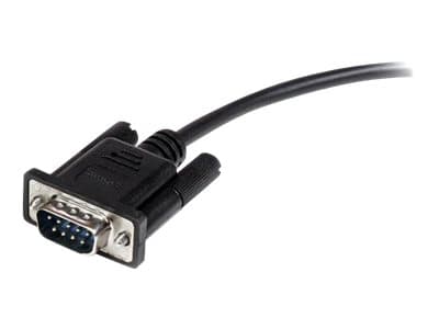 StarTech.com MXT1002MBK seriekabel Sort 2 m DB-9