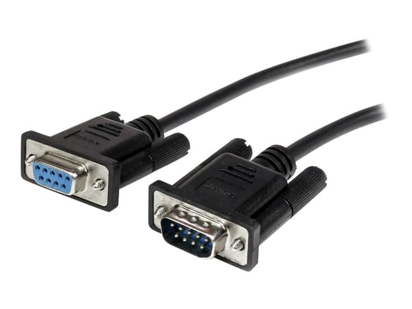 StarTech.com MXT1002MBK seriekabel Sort 2 m DB-9