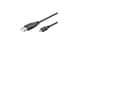 Miniatyrbild 1 av 5: Goobay 46800, 1 m, USB A, USB B, USB 2.0, 0,48 Gbit/s, Svart