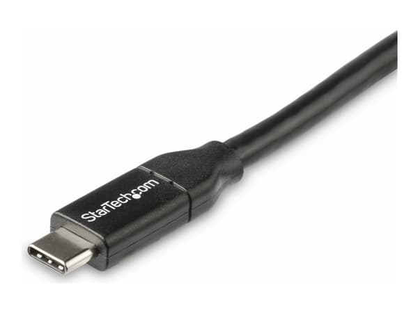 StarTech.com USB C to USB C Cable - 1.5 ft / 0.5m - 5A PD - White - USB 2.0 - USB-IF Certified - USB Type C Cable - USB C Charging Cable (USB2C5C50CM