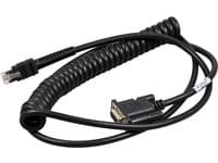 Zebra - Strömkabel / seriell kabel - DB-9 (hona) - 12 V - 2.74 m - lindad, tumskruvar - för Zebra VC80X
