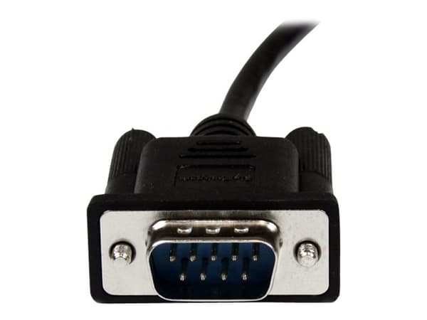 StarTech.com SCNM9FM2MBK seriella kablar Svart 2 m DB-9