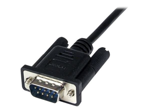 StarTech.com SCNM9FM2MBK seriella kablar Svart 2 m DB-9