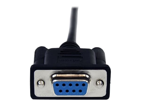 StarTech.com SCNM9FM2MBK seriella kablar Svart 2 m DB-9