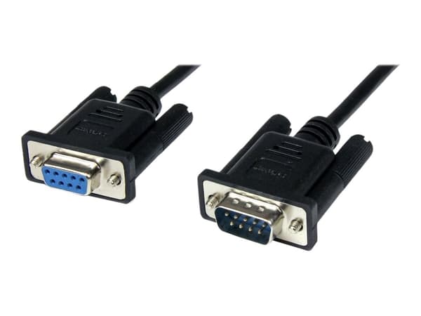 StarTech.com SCNM9FM2MBK seriella kablar Svart 2 m DB-9