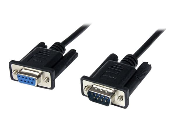 StarTech.com SCNM9FM2MBK seriella kablar Svart 2 m DB-9