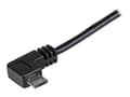 Miniatyrbild 5 av 5: StarTech.com Micro USB-kabel för laddning och synkning M/M - Högervinklad Micro USB - 0,25 mm² - 0,5 m